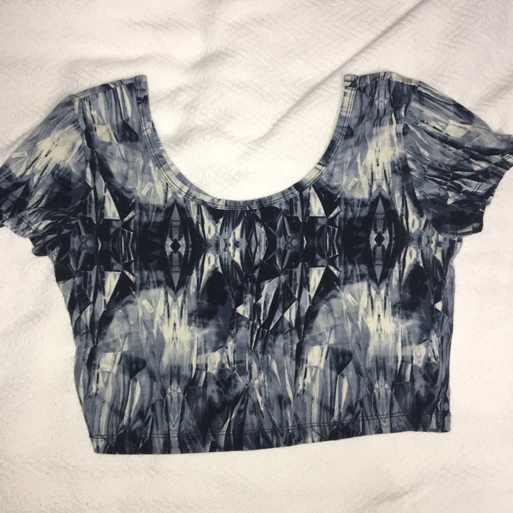 Tye dye crop top!